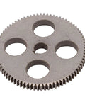 T80 Mini Lathe Gear Replacement Part For MX 210 WM 210 8x16 Lathe Machine, High Speed Steel, 83mm OD, 12mm ID, 80T, 8mm Thick