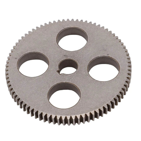 T80 Mini Lathe Gear Replacement Part For MX 210 WM 210 8x16 Lathe Machine, High Speed Steel, 83mm OD, 12mm ID, 80T, 8mm Thick