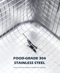Close-up of stainless steel basket in 15L Ultrasonic Cleaner With Knob, 760W Total Power, 40kHz Digital Cavitation And Heater