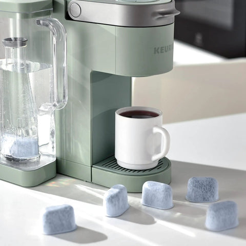 12 Water Filter Replacements For Single Serve Coffee Makers Works With Mini Supreme Slim Express Classic Duo Duo Hot And Iced Elite Select Cafe Compact And All 2.0 And 1.0 Brewers