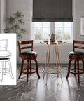 Straight Up Heavy Duty Bar Stool Swivel Plate Replacement With Smooth 360 Spin And Rock Solid Ball Bearing Support For Recliners Rockers Boats And Lazy Susan Upgrades in modern kitchen setting.