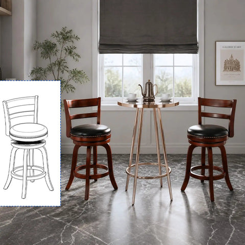Straight Up Heavy Duty Bar Stool Swivel Plate Replacement With Smooth 360 Spin And Rock Solid Ball Bearing Support For Recliners Rockers Boats And Lazy Susan Upgrades in modern kitchen setting.