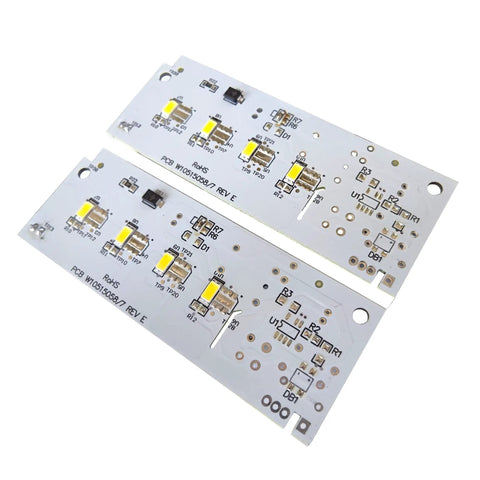 Fridge And Freezer Light Bulb Replacement Kit For Kenmore And Maytag, Includes Wpw10515058 One Pack And W10515057 Two Pack
