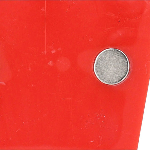 Close-up of the magnetic holder for Super Secure Ycauty Soldering Station Clamp Set with red PP material.