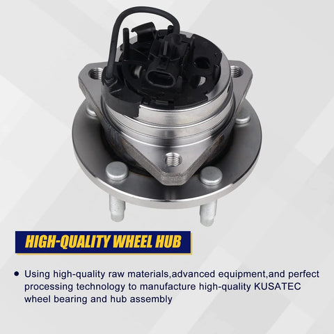 Front Wheel Bearing And Hub Assembly 513214 Fits Chevy Malibu 04-12 Cobalt HHR 08-10 Pontiac G6 05-10 Saturn Aura 07-09