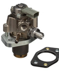 Brand New Fresh Frame Mounted Mechanical Fuel Pump Assembly with Gaskets Included OE Quality Replacement HM10014 side view with gaskets