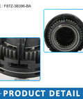 Close-up of Manual Wheel Locking Hub Set Of 2 For Ford Ranger 4WD 1998 2003, Ford Explorer 4WD 1995 2001, And Mazda B Series Pickup 2001 2008, detail view.