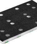 Interface Sander Backing Pad 80x133 12 STF IP STF For LS130 RS400 2 Pack with StickFix Hook and Loop System, black foam pad