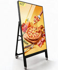 43 Inch Indoor Digital Signage Display Portable Lcd Menu Board Showcasing Next Level Full Hd Clarity And Wide Angle Viewing with pizza image