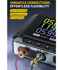 Plug And Play Adjustable CNC DC Voltage Regulator 30V 5A Portable Power Supply with digital display showing voltage and current settings.