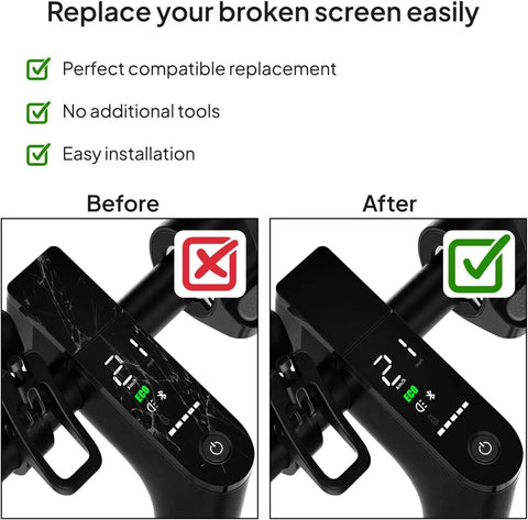 Dashboard Cover For Xiaomi M365 Electric Scooter Series Replacement Display Shell Durable Plastic Screen Shield Scratch Resistant And Waterproof Easy Install For 1S Pro Pro 2 And Related Models
