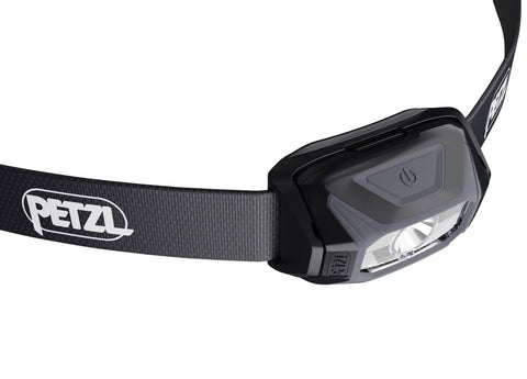 Tikkina Compact Headlamp With 300 Lumen Brightness For Hiking Climbing Running And Camping with black headband