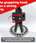 Heavy Duty Pilot Bearing Puller Kit With Steel Construction gripping a bearing with a strong hold and slide hammer attachment.