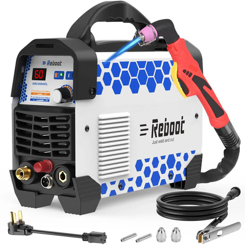 Upgraded 60Amp Plasma Cutter With Dual 120 And 240V Inverter IGBT High Frequency Non Touch Arc Start 2025 Model