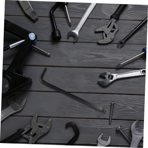 Kichvoe Premium Hex Key Wrench Set With Ball End Design And Long Arm Build For Precision Screw Repair Plus Industrial Maintenance Tasks In Electronics And Bike Fixes High Carbon Steel Metric Tools, 6-piece metric set on dark wood