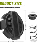 Weed Trimmer Head Replacement For DWO1DT995 Cordless String Trimmer Compatible With DCST922P1 DCST922B DCST972X1 size guide