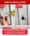 Applying Galvalume Metal Screw Caps For Roofs Seals Over Existing Or Broken Screws To Stop Leaks No Screw Removal Needed