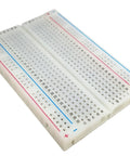 All In One Breadboard Kit For Quick Prototyping With Eight Boards Including Standard Half Size And Mini Breadboards In Six Colors For Arduino ESP32 ESP8266 And Raspberry Pi Projects featuring white standard board