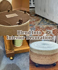 heavy duty caster wheels on ottomans and furniture for smooth mobility