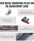 Heavy Duty Bottom Mount Drawer Slides 21 Inch Set Of 6 Pairs With Ball Bearing Full Extension And Soft Close Noiseless Steel Tracks For Cabinets And Kitchen Drawers Locking Design 100 Lb Capacity Built Tough For Everyday Use, metal mounting plate and 3D lock