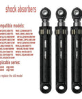 Universal Washing Machine Shock Absorber Balance Bar Kit For Quiet Spin And Smooth Loads Easy Drop In Install visible shock absorbers model details.