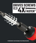 4V Electric Screwdriver Set With 300 RPM Drive, Micro USB Charging Port, showing close-up of drill head and speed indication