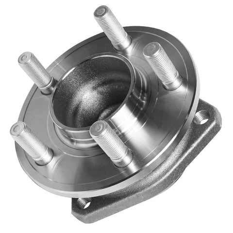 Pair Front Wheel Hub And Bearing Assembly Replacement For RWD 2012 To 2023 Chrysler 300 Dodge Challenger And Charger With ABS Includes Two Front Hubs And Bearings 5 Bolt Pattern Tone Ring And 3 Bolt Triangular Flange