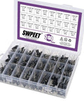 All In One Pro Grade 240Pcs 24 Kinds Electrolytic Capacitors Kit With 0.1uF To 1000uF Range In 10V 16V 25V 50V Aluminum Radial