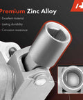 Steering column shift mechanism, zinc alloy, A-Premium, close-up of lever end for Chevy/GMC 1995–2009.