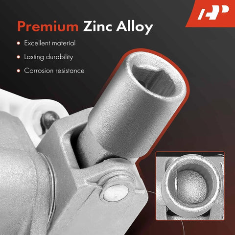 Steering column shift mechanism, zinc alloy, A-Premium, close-up of lever end for Chevy/GMC 1995–2009.