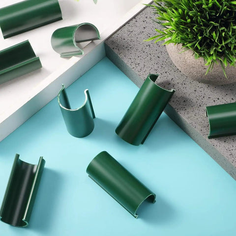 Heavy Duty 32 Pack PVC Greenhouse Clamps Set For Securing Row Covers Arches Tarps Pools And Garden Plastic Film 2.4 Inches Long Bulk