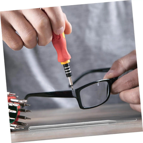 Two Pack Repair Hook for Eyeglasses and Sunglasses, Compact Portable Eyewear Tool used for fixing half-frame glasses