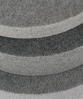 Close-up of Pro Grade Nylon Fiber Polishing Wheel and Buffing Disc for Metal and Wood showing texture of heavy-duty pad.