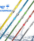 Heavy Duty Solder Seal Wire Connectors Heat Shrink Butt Sleeve All Weather Waterproof Insulated Electrical Splice Terminals For Marine Boat Truck Wiring No Sweat Installation Rugged Tight Fit Joint Caps 200 Piece White Set AWG 26 To 24 with various colored connectors in water