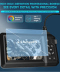 Dual Lens 1080P HD Industrial Endoscope Borescope With Light IP67 Waterproof Snake Camera 4.3 Inch LCD screen display