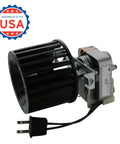 Replacement Bathroom Fan Motor Blower Assembly For Heaters DIY Friendly Easy Install 70 CFM 0.9 Amps 120 Volts Clockwise Rotation