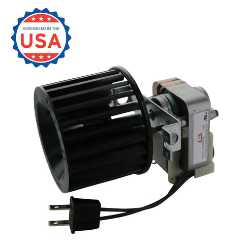 Replacement Bathroom Fan Motor Blower Assembly For Heaters DIY Friendly Easy Install 70 CFM 0.9 Amps 120 Volts Clockwise Rotation