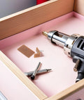 L Shaped Drawer Glides For Furniture Smooth Quiet Drawer Tracks Made From Plastic And Iron Delivers Stable Glide within drawer