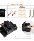 150 Amp Marine Circuit Breaker With Manual Reset For Boat Trolling Motors ATV Waterproof 12V-48VDC Power Protection