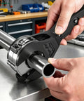 Ratcheting Tubing Cutter Tool For Single Hand Operation Cuts Copper PVC and Metal Pipes Easily With Durable Alloy Steel Construction