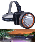 Rechargeable LED Headlamp with T6 Spotlight for Camping and Outdoor Adventures Ultra Bright Headlight with 2600 ft range on path