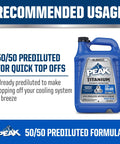 Keep All Vehicles Cool With This Extended Life Yellow Antifreeze And Coolant Already Mixed Ready To Go Straight In Engine Cooling Systems For Serious Year Round Protection, 1-gallon blue jug.