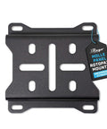 Rock Solid Molle Panel RotoPax Mount For Your Overland Trail Rig Durable quick lock steel bracket for water tanks.