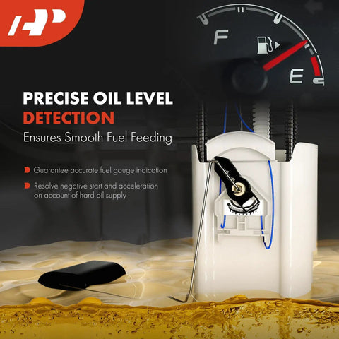 Detailed view of Electric Fuel Pump Module Assembly For Dodge B150 B250 B350 B1500 B2500 B3500 1993 1994 1995 1996 Returnless featuring oil level detection.