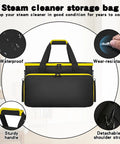 Heavy Duty Steam Cleaner Storage Tote With Flexible Slots For Holding Every Wand Filter And Spray Nozzle Keeping Your Deep Clean Setup Slick And Fully Loaded Before You Hit The Road, waterproof and wear-resistant.
