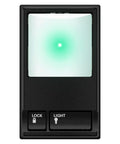 Multi Function Garage Door Opener Control Panel Wired Wall Keypad Replacement Compatible With Liftmaster, black, lock and light buttons.