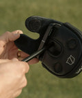 Zero Torque Lakeview Putter 35 Inch Right Hand With Double Milled Face And PVD Anti Glare Finish With Headcover On Green