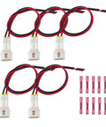 5 Piece Accessory Power Lead Kit For Yamaha Wolverine X2 850 X4 RMAX2 RMAX4 1000 with wiring and couplers visible