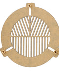 Bahtinov Telescope Focus Mask Acrylic Plate for 60mm to 90mm Outer Diameter Objective Lens, Easy Quick Focus Mask with metal posts