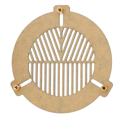 Bahtinov Telescope Focus Mask Acrylic Plate for 60mm to 90mm Outer Diameter Objective Lens, Easy Quick Focus Mask with metal posts